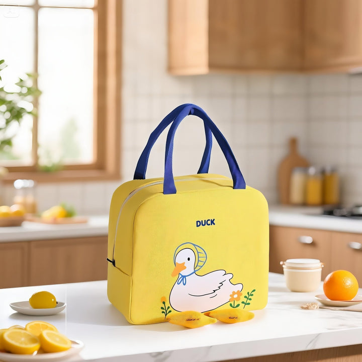 Enten-Themen Isolierte Lunchbox