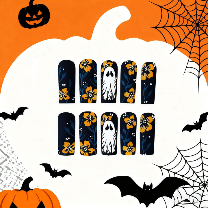 Künstlerische Halloween-Themen Acryl-Nagelkunst Erweiterungen Karnz