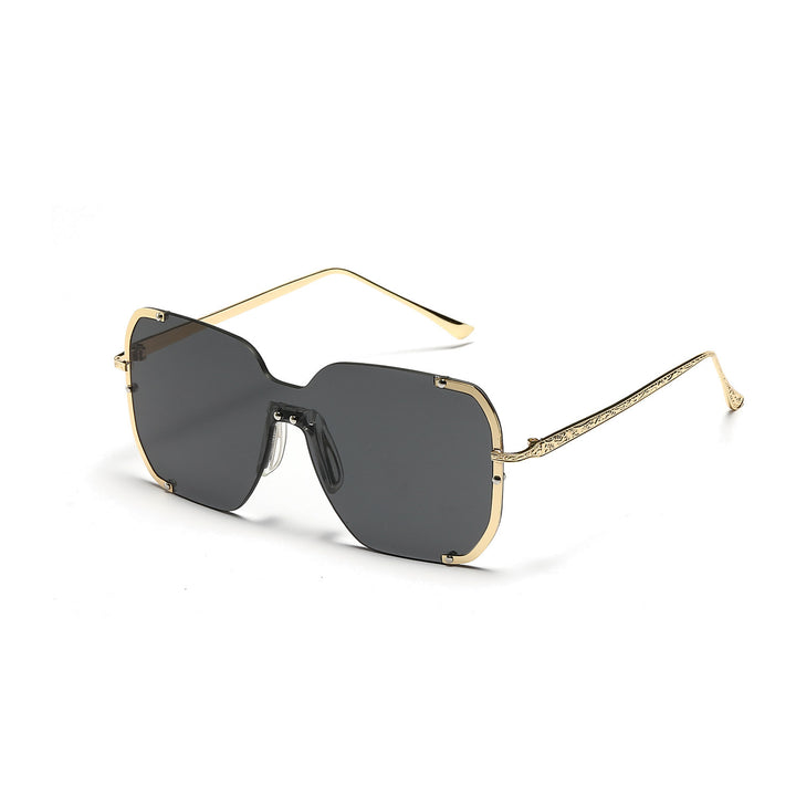 Damen große modische Sonnenschutzbrille Karnz