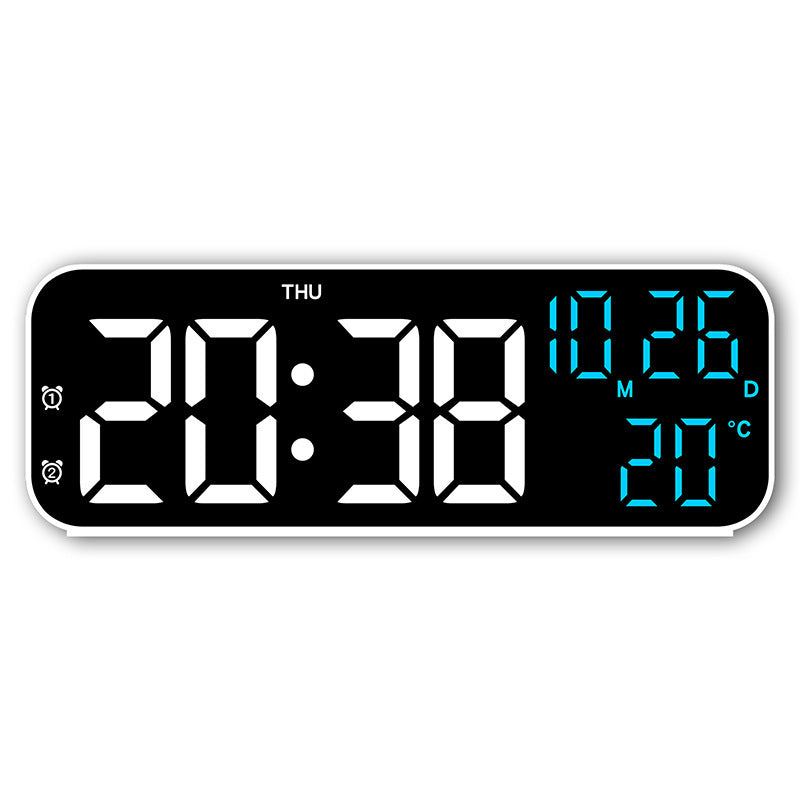 Digitaler Wecker mit Großem Led-Display und Wetterfunktion Karnz