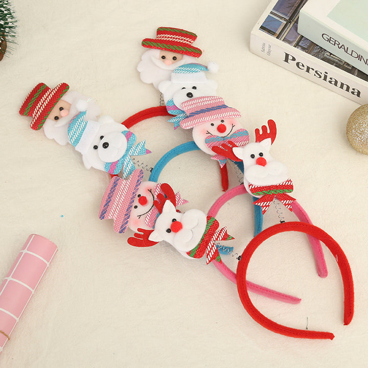 Verspielter Weihnachts-Haarschmuck Karnz