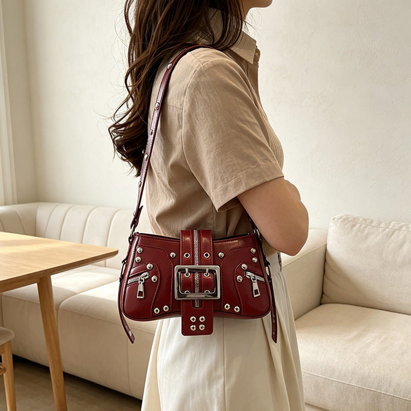 Trendige Tierdruck Schultertasche Karnz