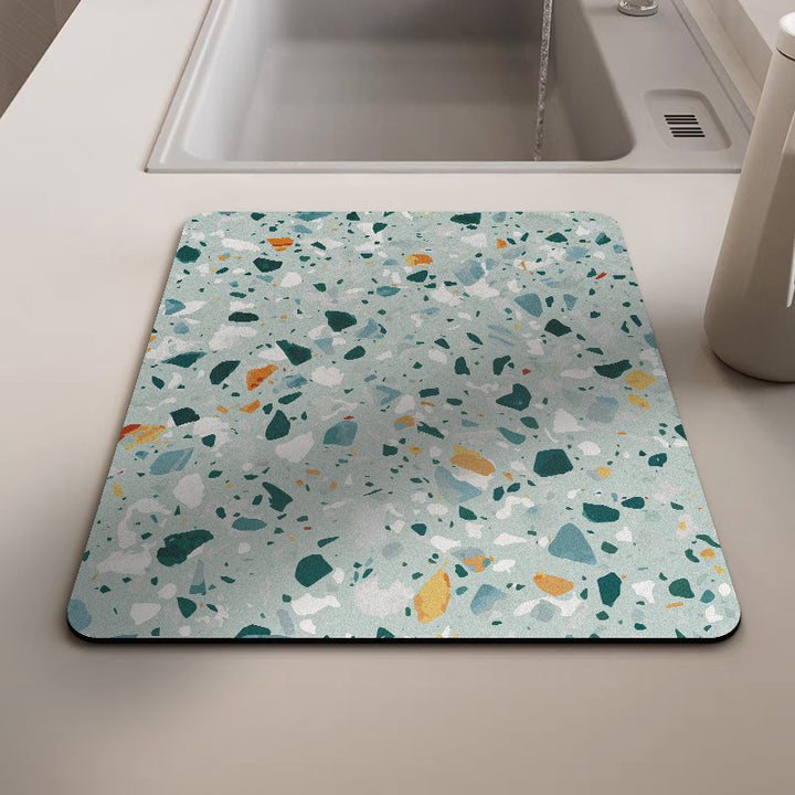 Terrazzo Design Küchenteppich