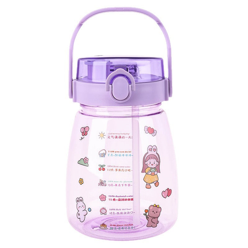 Damen Motivierte Trinkflasche Karnz