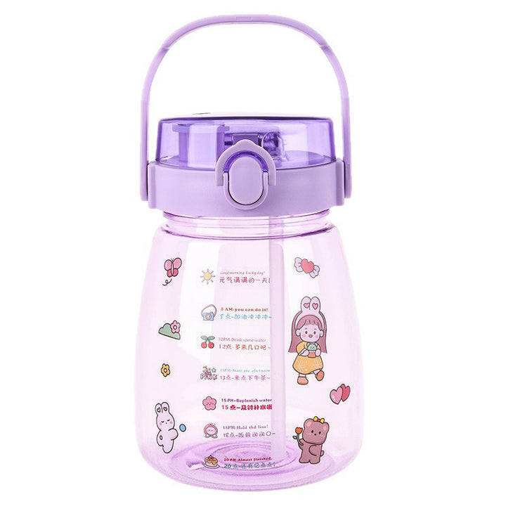Damen Motivierte Trinkflasche Karnz