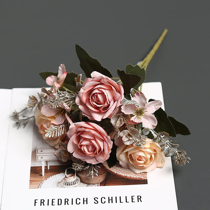 Faux Blumenstrauß für die Indoor-Heimdekoration