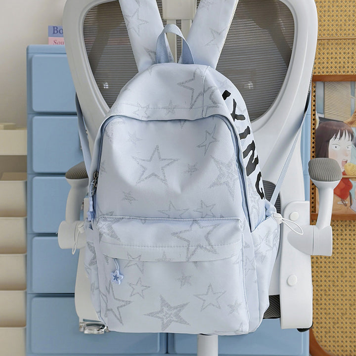 Stylische lässige mit Sternen verzierte Rucksack Karnz