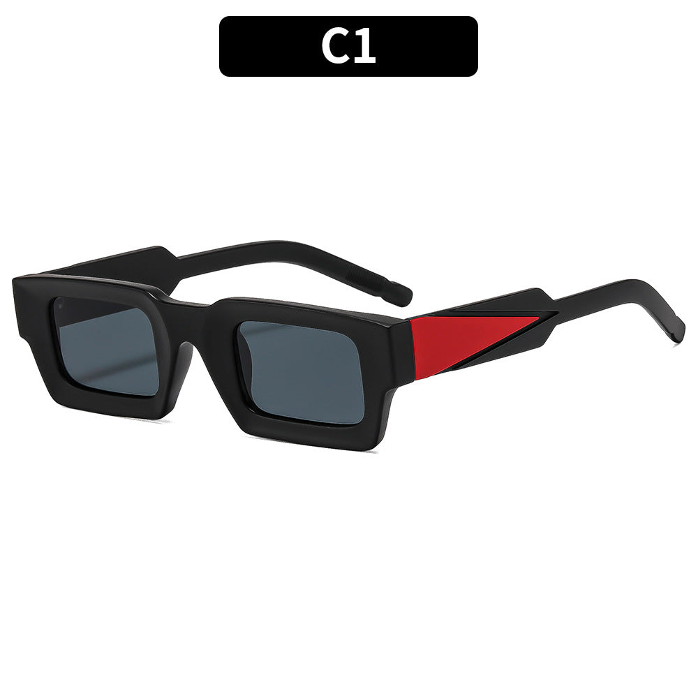 Übergroße Winkelsonnenbrille