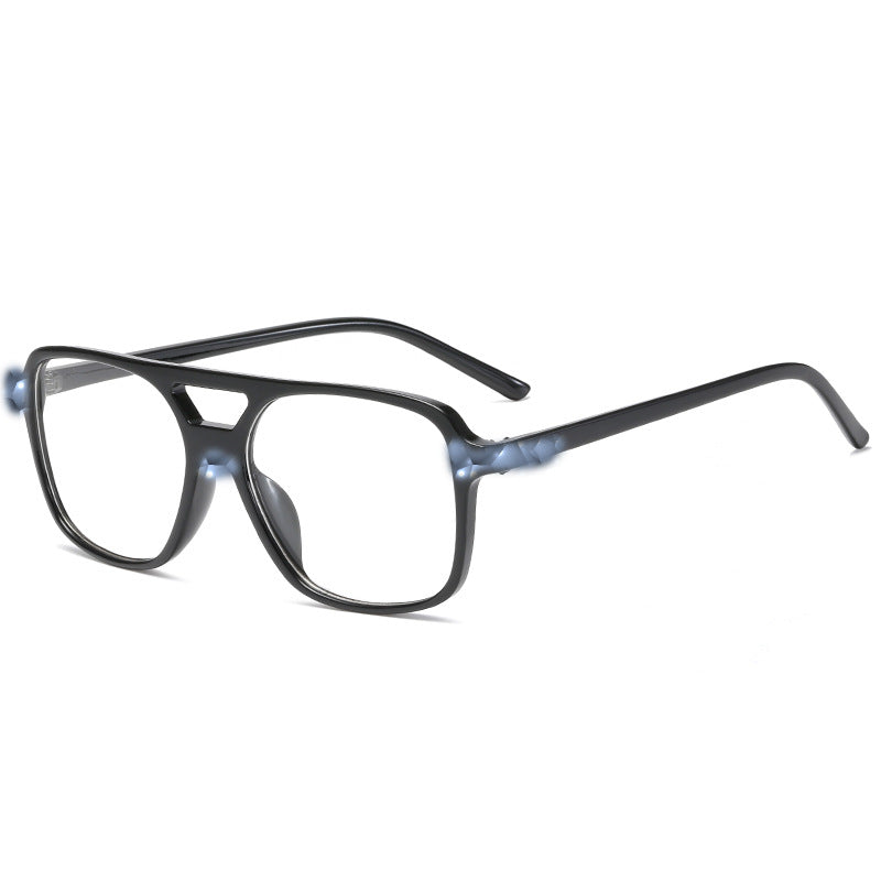Damen modische rechteckige Brille mit stylischem Rahmen Karnz
