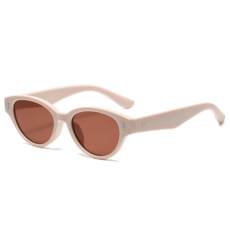 Damen stilvolle Sonnenbrille im trendigen Retro-Stil Karnz