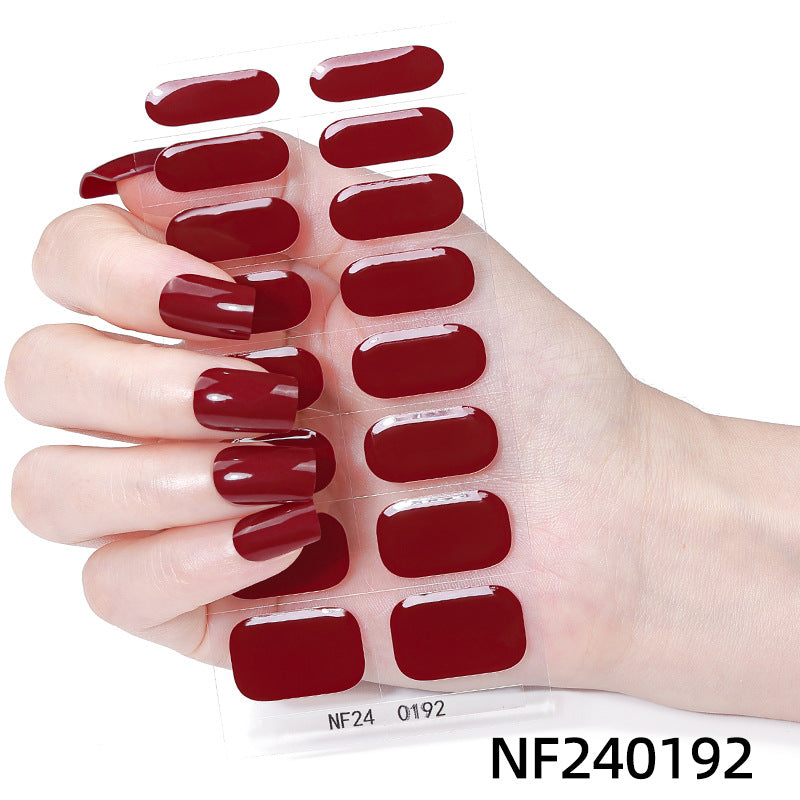 Premium Selbstklebende Nagelwickel