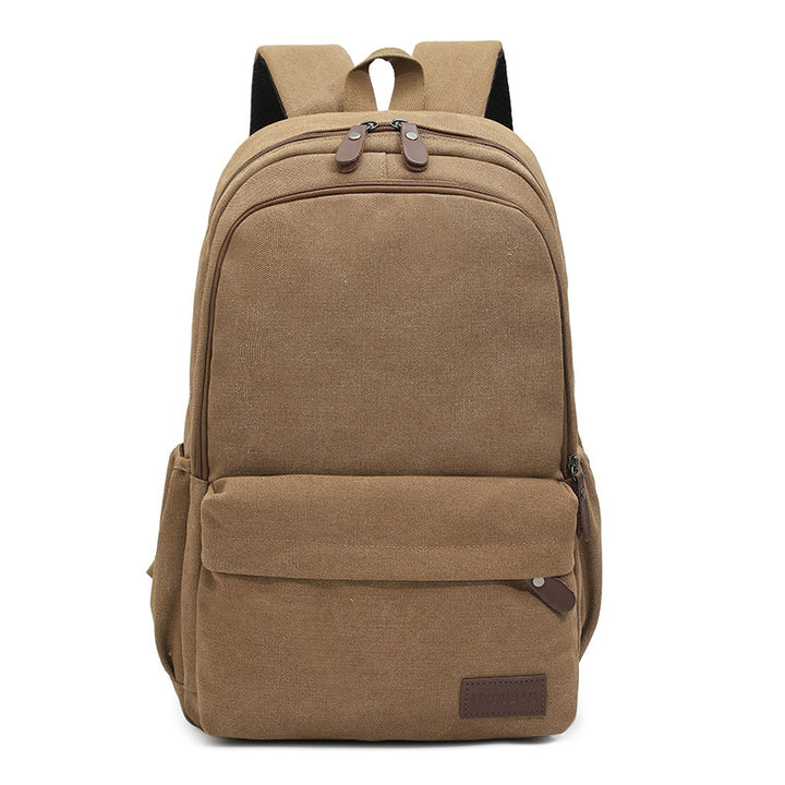 Lässiger Leinwand-Rucksack Karnz