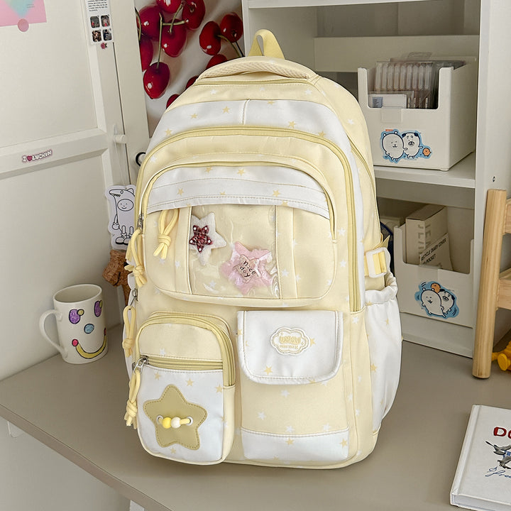 Verspielt Stern-Beschmückter Rucksack Karnz