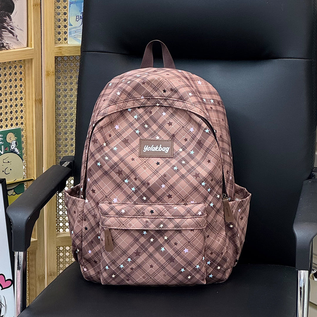 Verspielt geometrisches Muster Rucksack Karnz
