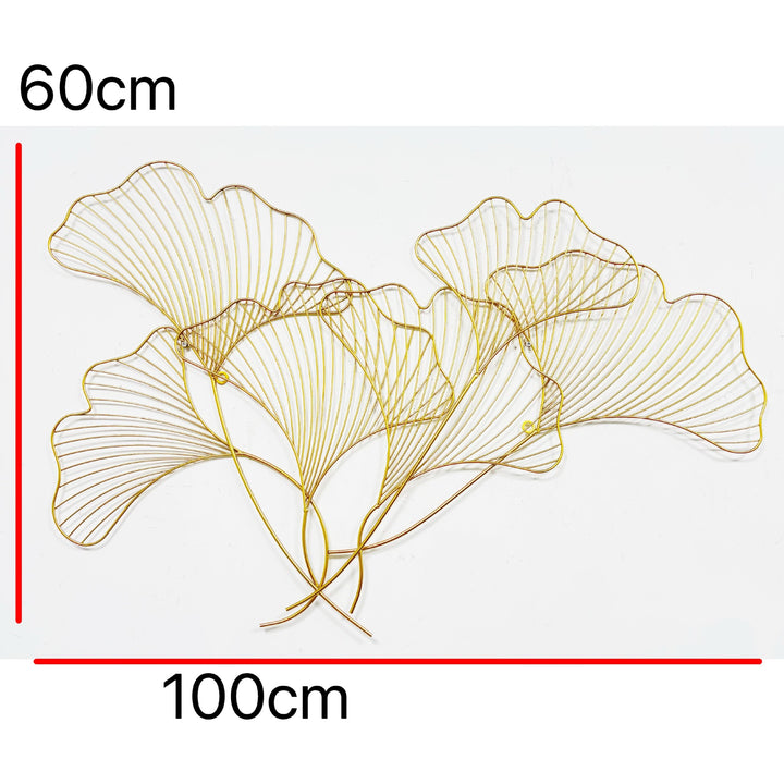 Dekorative Ginkgo Blatt Wandkunst Karnz