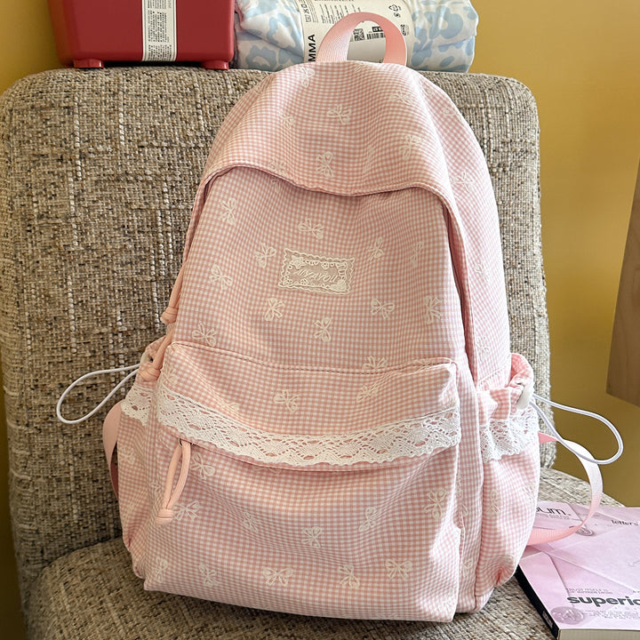 Süßer floralverzierte Rucksack Karnz
