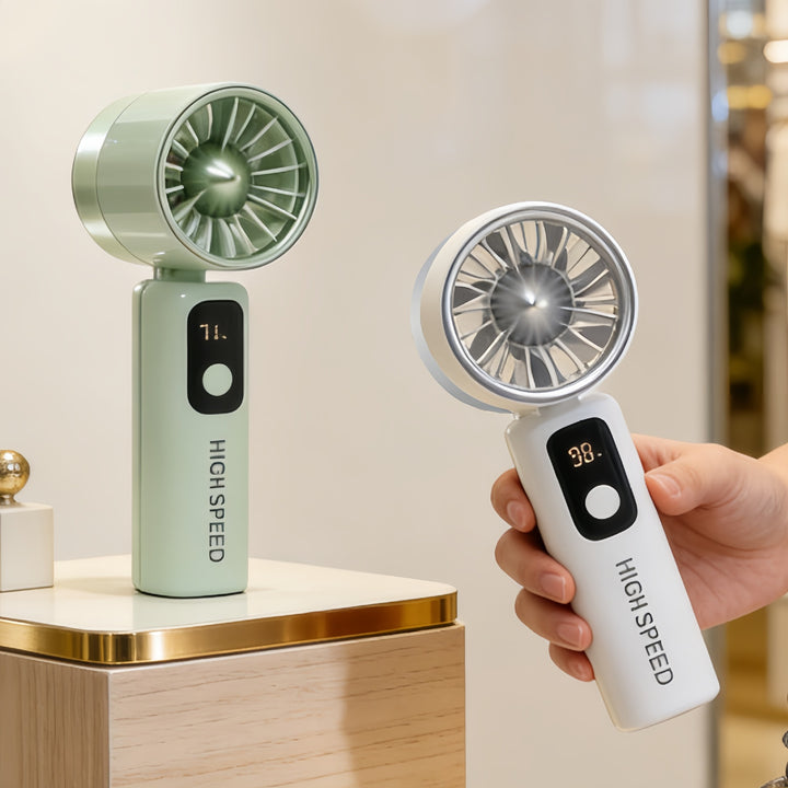 Damen Tragbarer Hochgeschwindigkeits-Handventilator Karnz