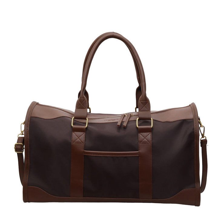 Klassische Leder Reise Duffle Karnz