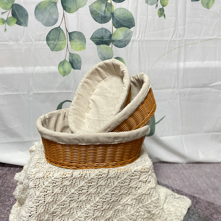 Gemütlicher Woven Brot Korb Karnz