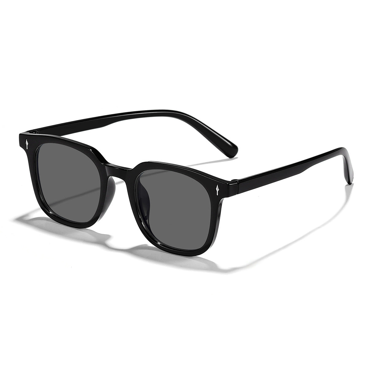 Damen modische Sonnenbrille mit transparentem Rahmen und UV-Schutz Karnz