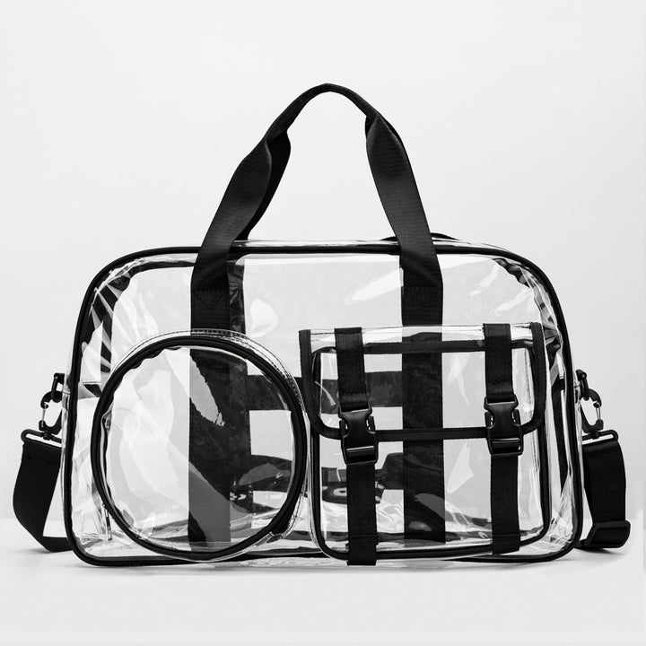 Transparente Fitness Duffle Tasche