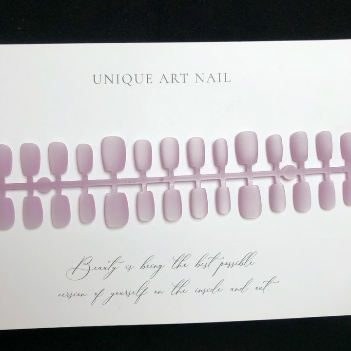 Mattes Finish Press-On Nagelset