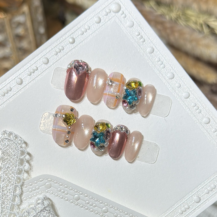 Künstlerisch Thematisiertes Nail Art Set Karnz
