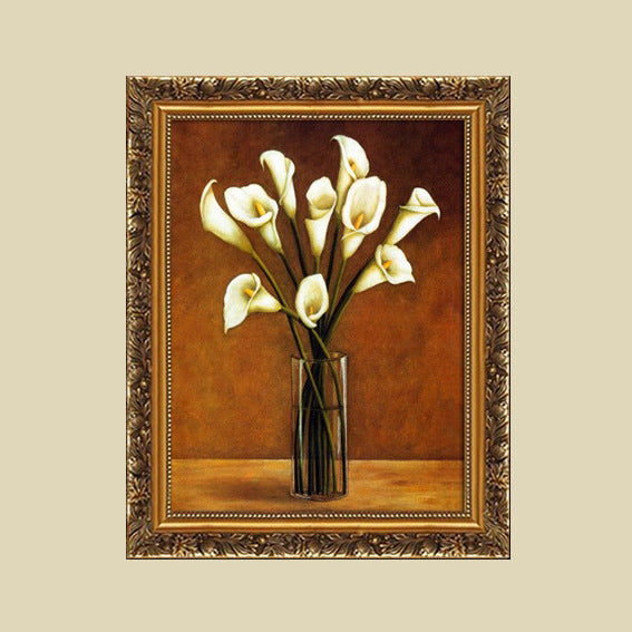Klassische Blumen Wandkunst Print