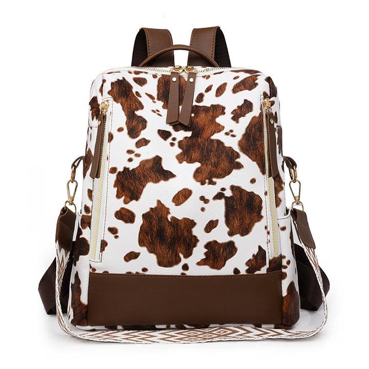 Modischer Kuhflecken-Rucksack Karnz