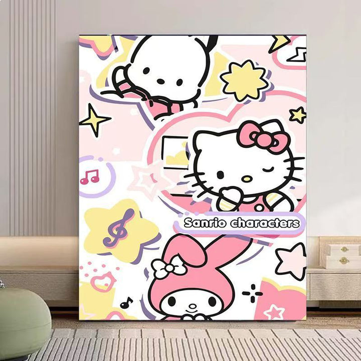 Niedliche Charakter-Badezeit-Wandkunst Karnz