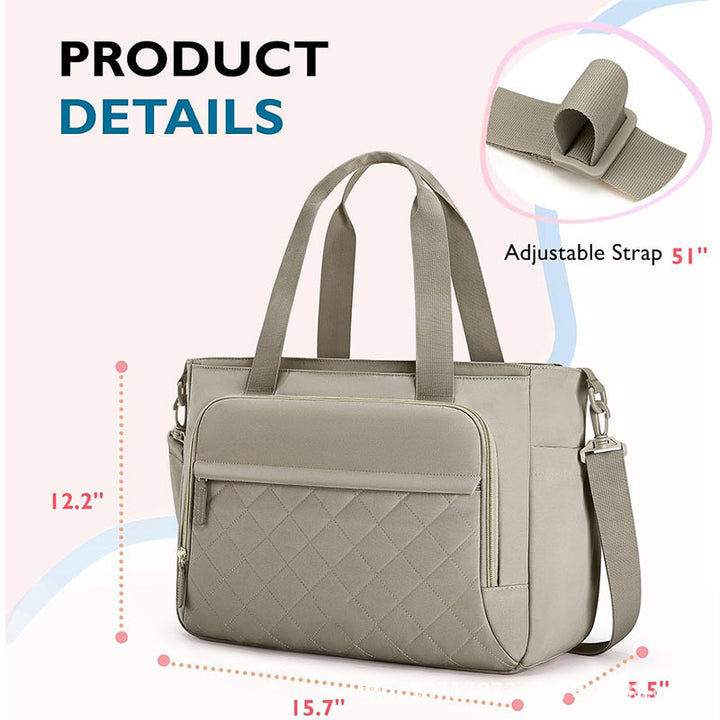 Stilvolle und Elegante Laptop-Tasche mit Hermetischem Innenfach Karnz
