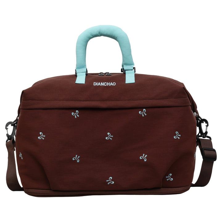 Stylische gestickte Reisetasche