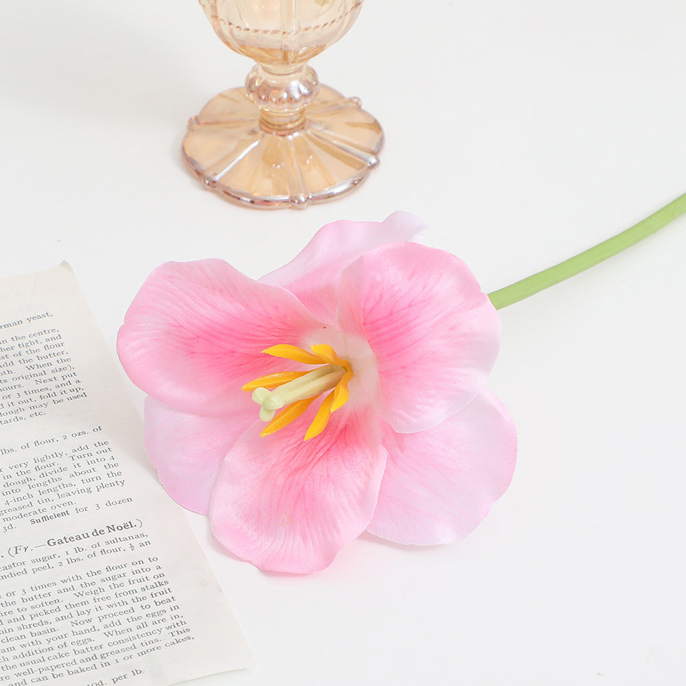 Künstlicher Orchideenblütenzweig mit detailreichen Blüten Karnz