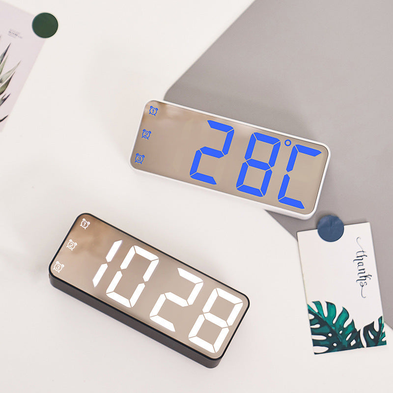 Digitaler Wecker mit Großem Led-Display und Multifunktionalen Einstellungen Karnz