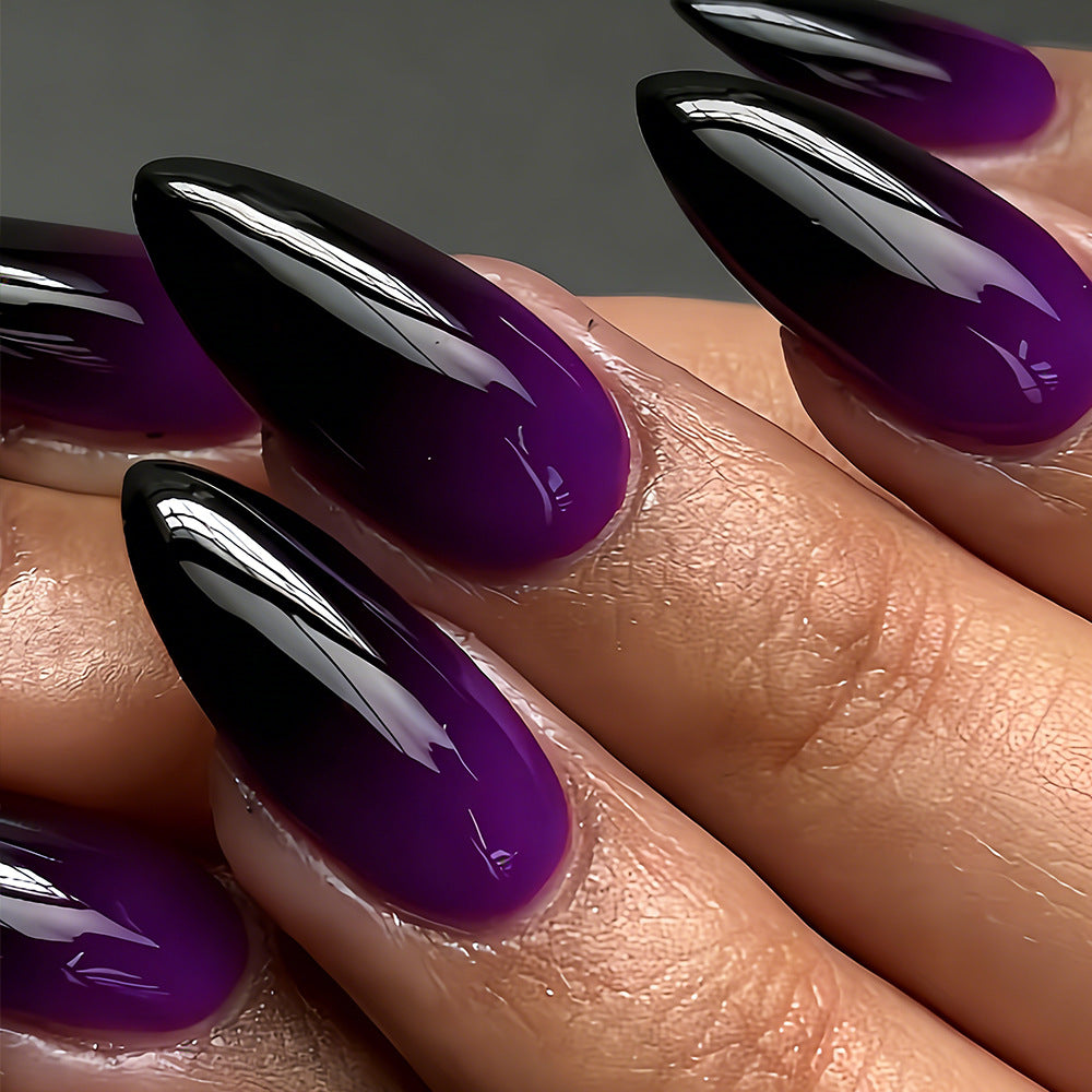 Ombre Stiletto Press-On Nail Art Karnz