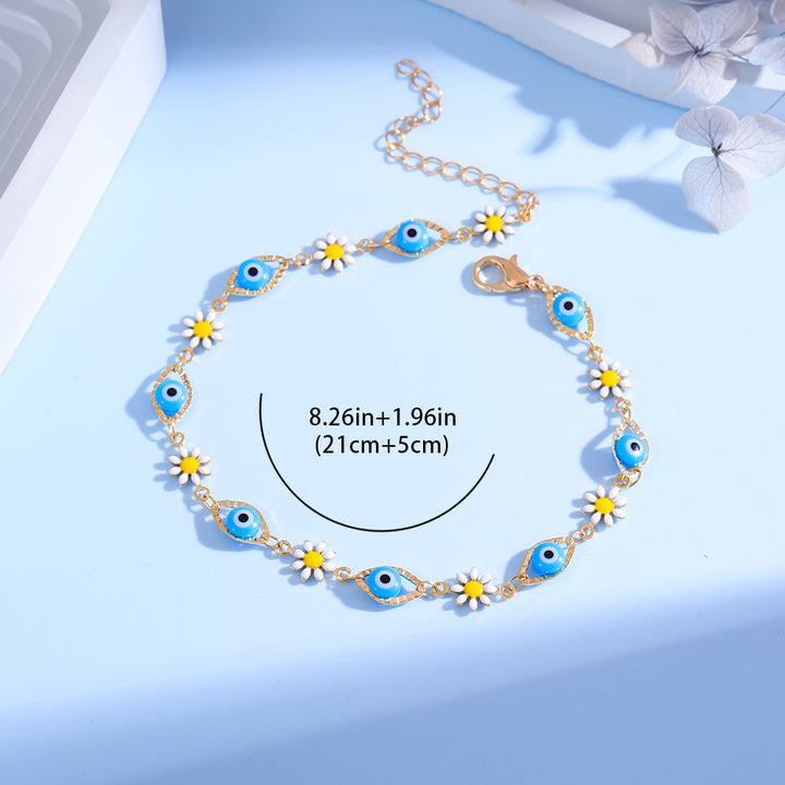 Eye Charm und Daisy Armband Karnz