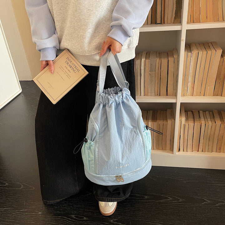 Vielseitiger Drawstring Sport Rucksack Karnz