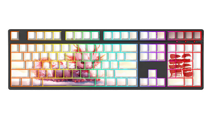 RGB hintergrundbeleuchtete mechanische Tastatur Karnz
