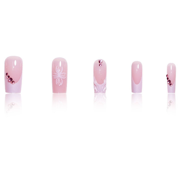 3D Floral Acryl Nagelerweiterungen Karnz