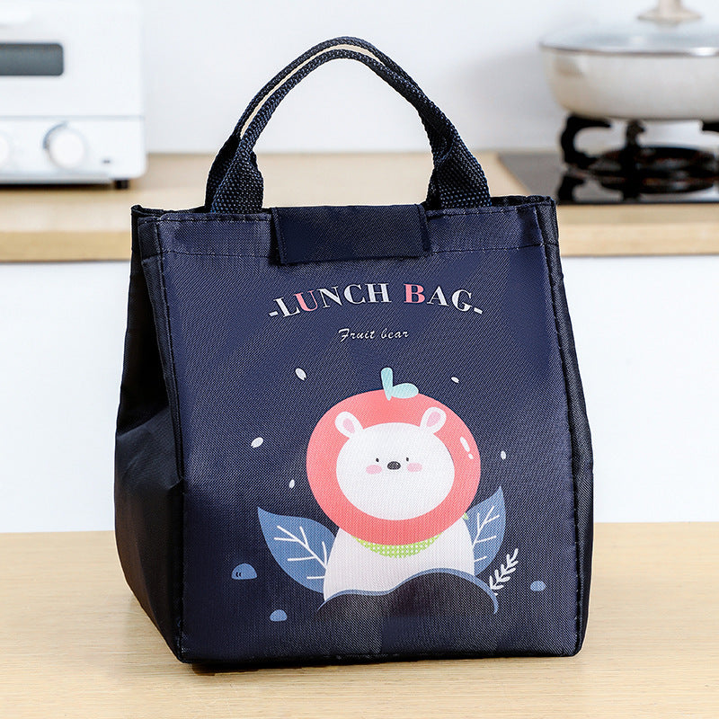 Süße Kaninchen-Themen-Isolierte Lunch-Tasche
