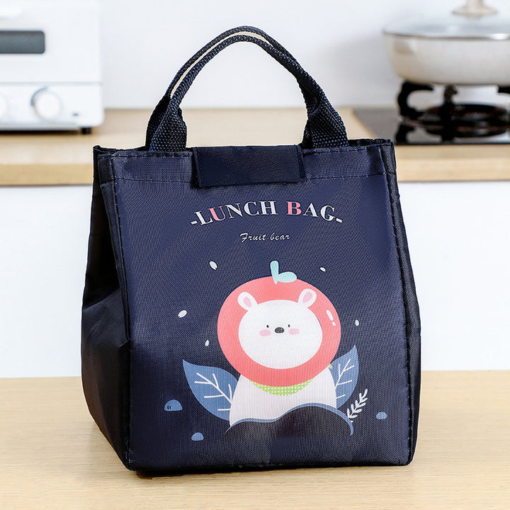 Süße Kaninchen-Themen-Isolierte Lunch-Tasche