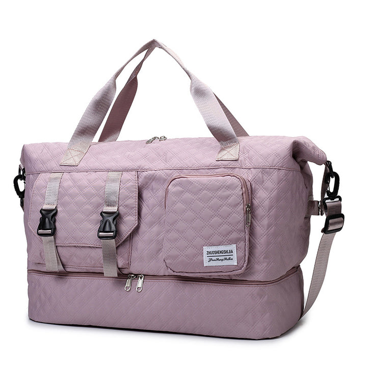 Premium gep quiltete Reisetasche