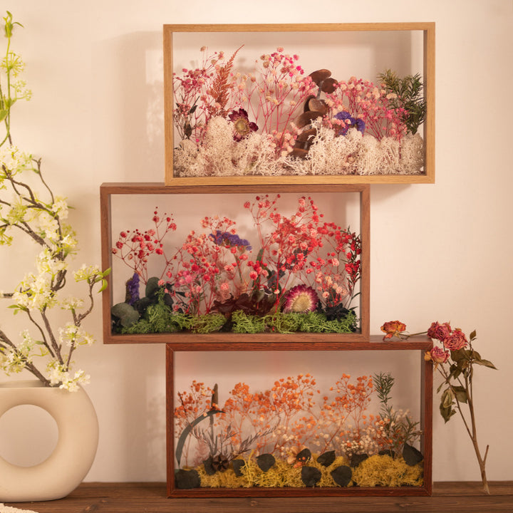 Florale Erhaltungsanzeige Box