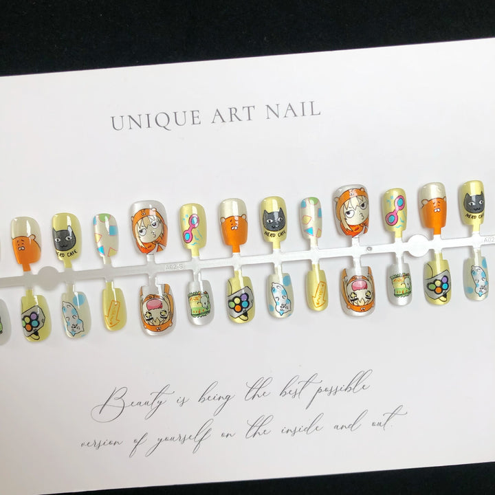 Charakter-Themen Nagelkunst Set