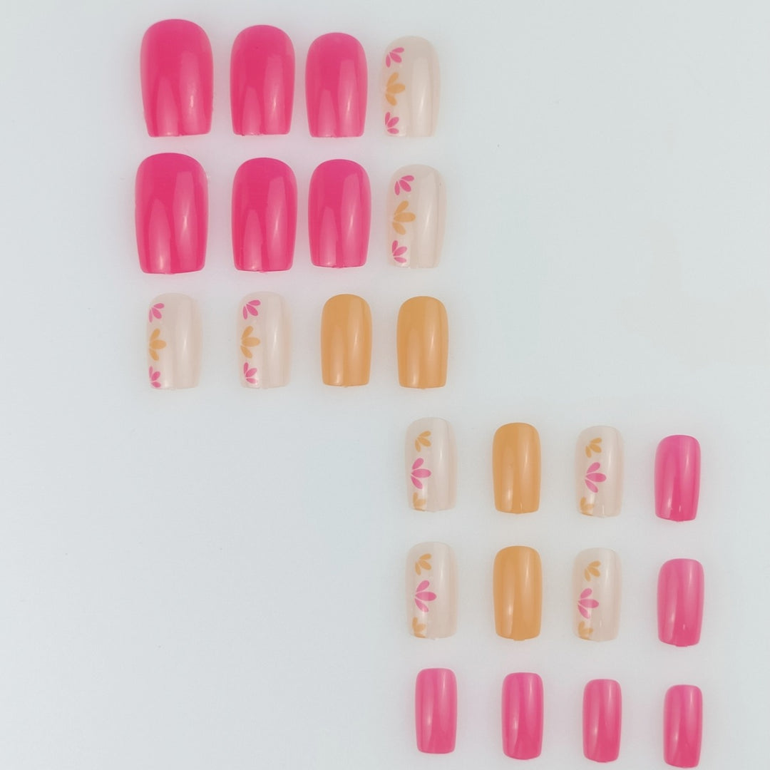 Florale Acryl-Nagelkunst-Verstärkungen Karnz 1789915591