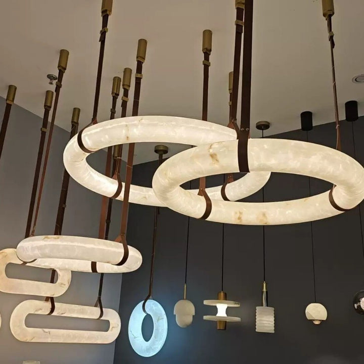 Moderne Minimalistische Oval Pendant Light