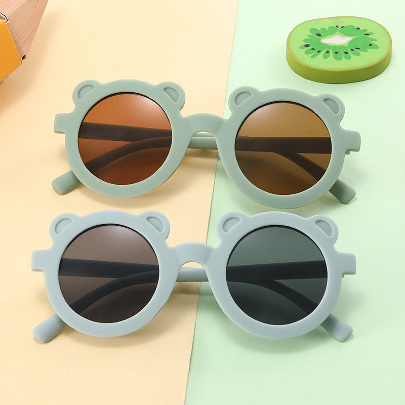 Damen verspielte Sonnenbrille im Bärendesign Karnz