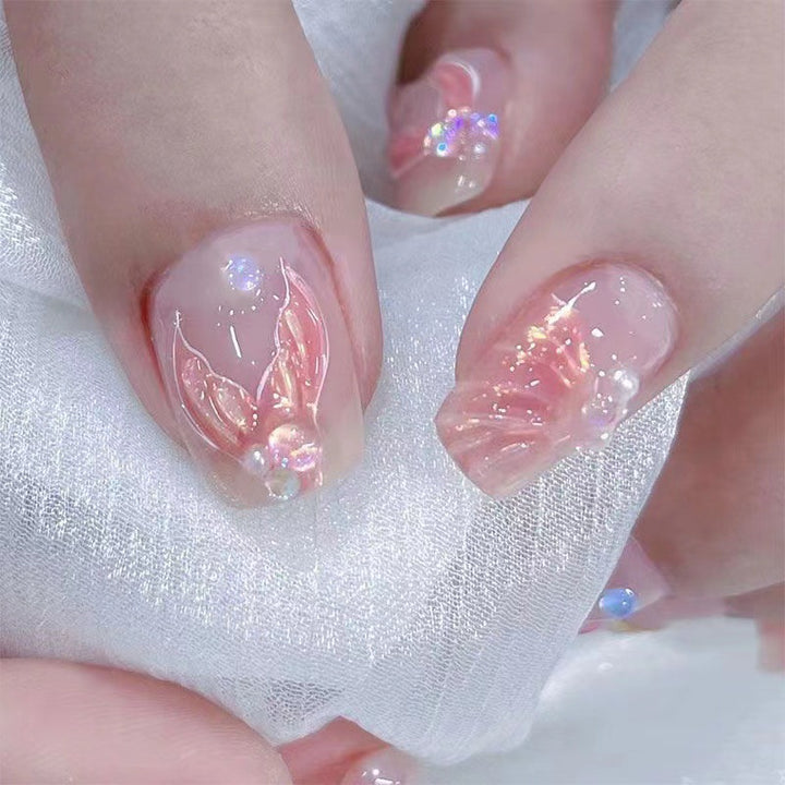Künstlerisches Floral Nail Art Set Karnz