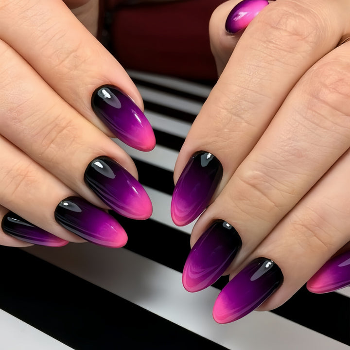 Kunstnägel mit modernem Ombre-Effekt Karnz