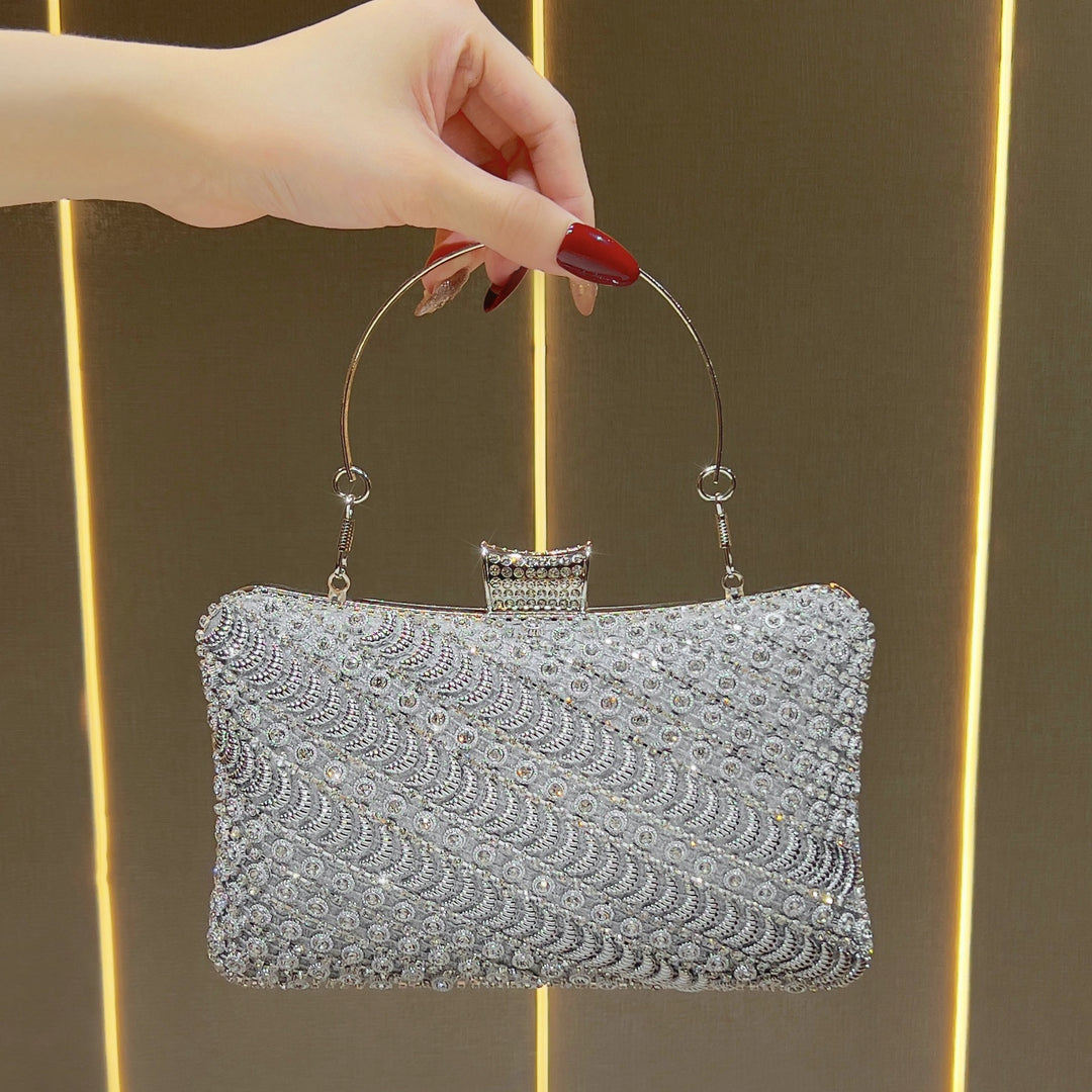 Rhinestone-besetzte Abend-Clutch